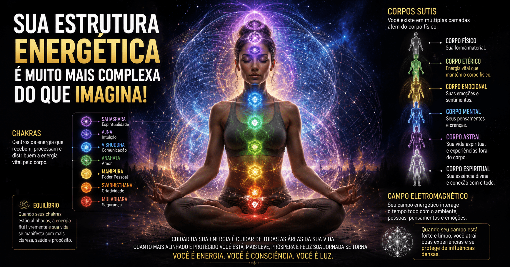 limpeza energética, limpeza espiritual, chakras bloqueados, proteção espiritual, ataque espiritual, equilíbrio energético, expansão da consciência, despertar espiritual, frequência vibracional