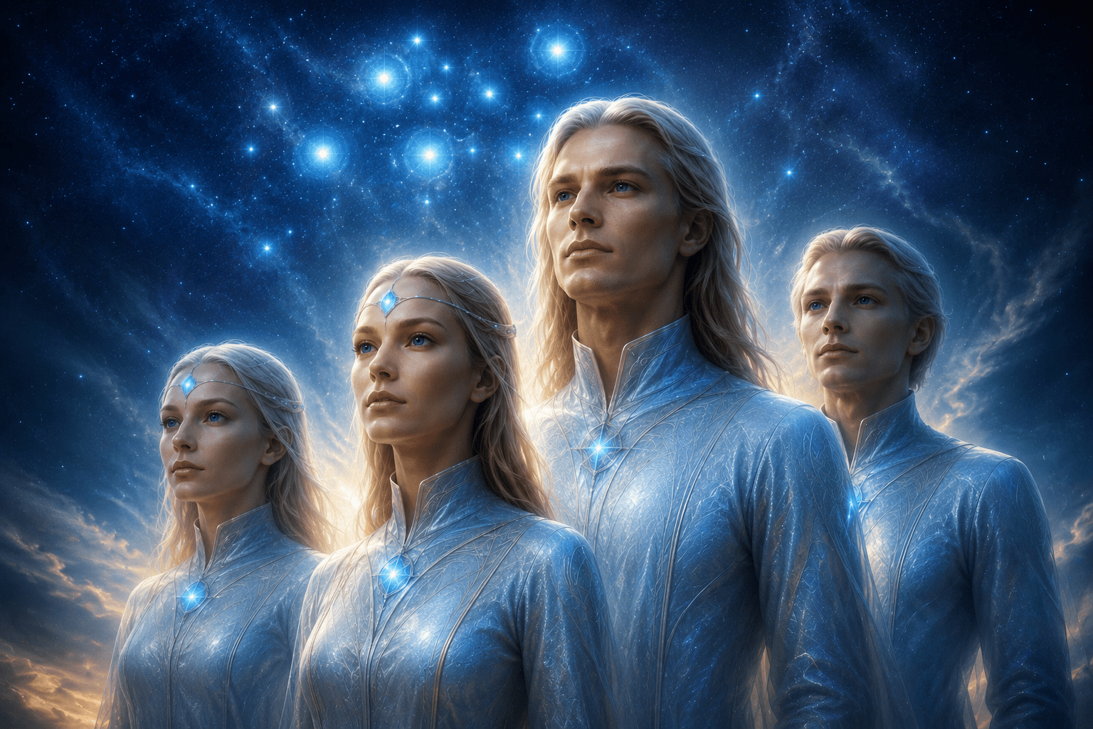 Pleiadianos - Plêiades - Família da Luz - Mensageiros do Amanhecer - Barbara Marciniak
